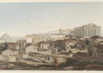Edward Dodwell (1767-1832), Υδατογραφία του 19ου αιώνα των μνημείων της Ακρόπολης, Συλλογή Μουσείου Μπενάκη