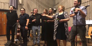 Νίκος Τιτόκης, Ανδρέας Σαρηγεωργίου, Πάνος Δροσινάκης, Καλλιόπη Brandstäter, Μαρίνα Φιδέλη, Έλλη Τιτόκη και ο Γιώργος Σαρηγεωργίου
