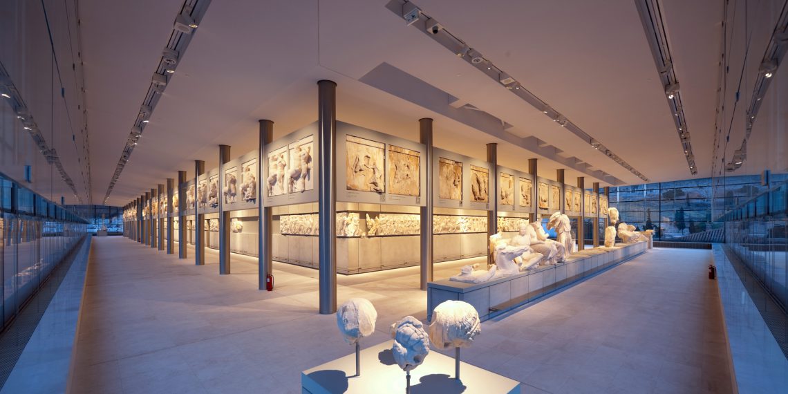 H Αίθουσα του Παρθενώνα © Μουσείο Ακρόπολης. Φωτογραφία Νίκος Δανιηλίδης