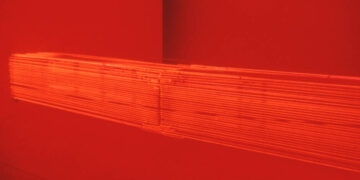 Stephen Antonakos Red Neon From Wall to Wall 1968 940x549