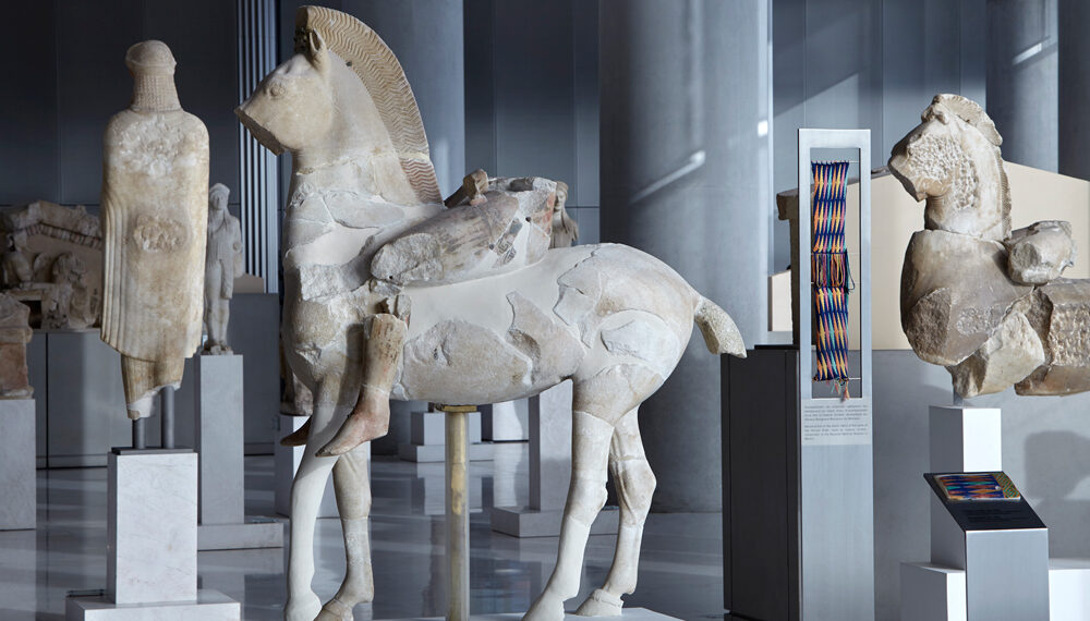 ιππέα. Ο «Πέρσης» ή «Σκύθης» ιππέας. Ακρ. 606 Copyright Μουσείο Ακρόπολης. Φωτογραφία Γιώργος Βιτσαρόπουλος