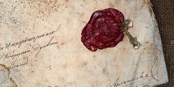 depositphotos 1469855 stock photo grunge paper with sealing wax