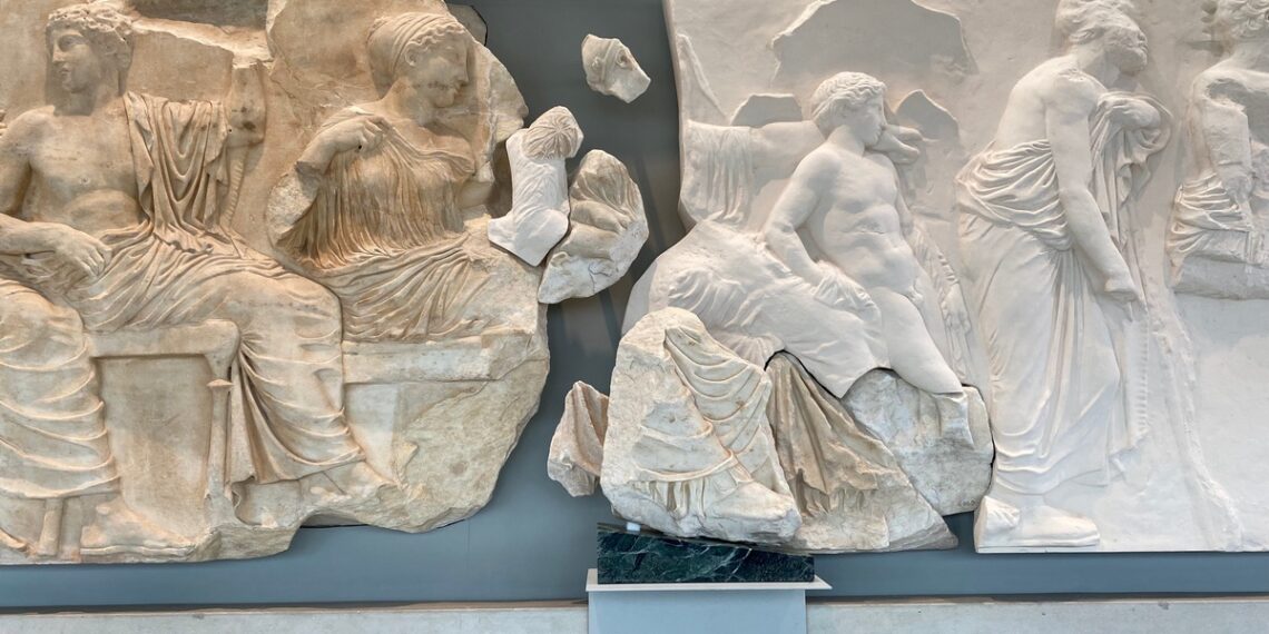 Το θραύσμα Fagan στο Μουσείο της Ακρόπολης