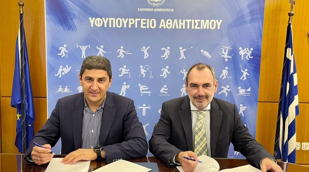 Μνημόνιο συνεργασίας για τον Αθλητισμό και τον Απόδημο Ελληνισμό υπέγραψαν οι Αν. Κατσανιώτης και Λ. Αυγενάκης