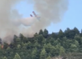 Μεγάλη φωτιά στο Άγιο Όρος - Ενισχύονται οι πυροσβεστικές δυνάμεις