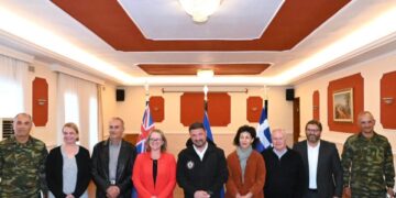 Ο ΥΦΕΘΑ Νικόλαος Χαρδαλιάς στη Λήμνο – Σε τελικό στάδιο η κατασκευή Μνημείου τιμής στους ANZAC