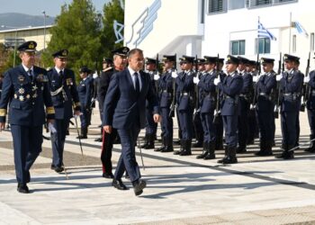 Ο Υπουργός Εθνικής Άμυνας στον επίσημο εορτασμό της Πολεμικής Αεροπορίας στη Σχολή Ικάρων