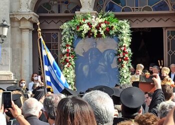 Ο Περιφερειάρχης Κρήτης συμμετείχε στις εορταστικές εκδηλώσεις για τον πολιούχο του Ηρακλείου Αγ. Μηνά