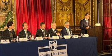 Κώστας Σκρέκας στο Capital Link στις Η.Π.Α.: «Πρωτοπόρα η Ελλάδα στην ενεργειακή ασφάλεια και την πράσινη μετάβαση»