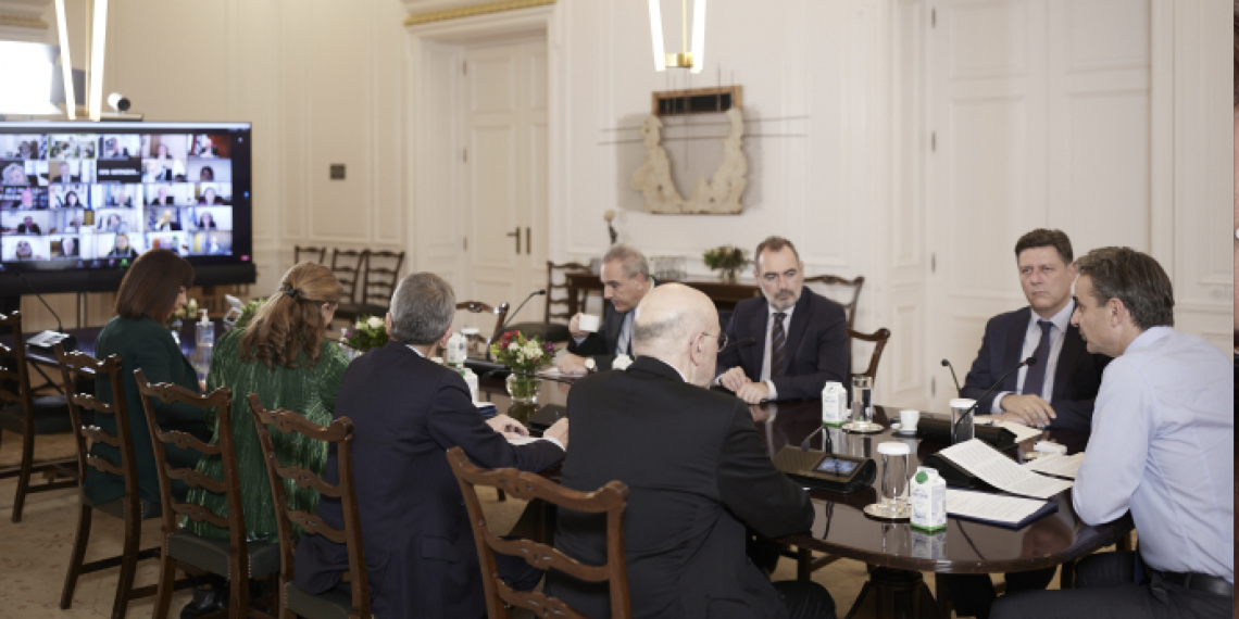 Τηλεδιάσκεψη του Πρωθυπουργού Κυριάκου Μητσοτάκη με τους επικεφαλής των Αρχών της Ελλάδας στο εξωτερικό