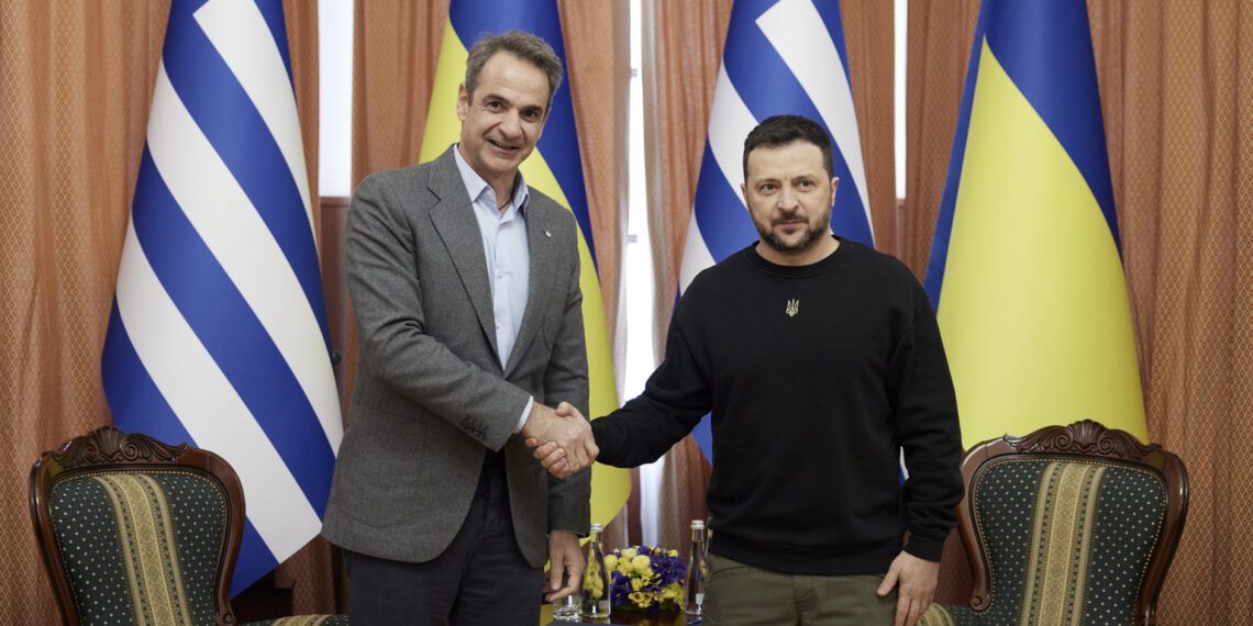 Μητσοτάκης: Η Ελλάδα και όλη η Ευρώπη στηρίζουν τον αγώνα της Ουκρανίας για ελευθερία και ανεξαρτησία