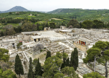 Αναδιαμορφώνεται η είσοδος στον αρχαιολογικό χώρο της Κνωσού